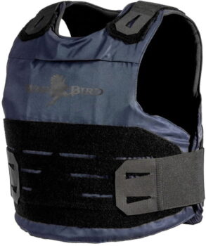 War Bird Ghost Hawk Concealable Armor System with Hoss Level IIIA Ballistics, Navy, Small/Regular, BUSLH3ASRGHN