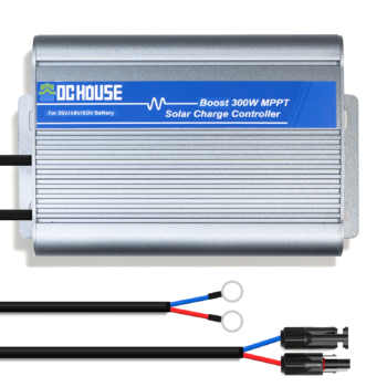 dchousepower 300W Boost MPPT Solar Charge Controller