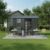Anysun – 8×6 FT Weatherproof Galvanized Steel Shed