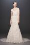 As-Is Beaded Lace Off-The-Shoulder Wedding Dress — $558.98