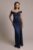 Celebrate DB Studio Sculpting Satin Cross-Front Dress