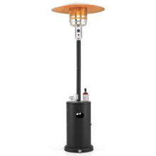 Costway – 50,000 BTU Patio Heater with Wheels Round Table