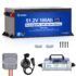 Samsung Extra Large Capacity Smart Front Load Washer and Gas Dryer Set