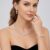 FASHNZFAB Crystal Rhinestone Pearl Leaf Cluster Jewelry