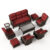 Hillga Hawthorne Wicker Furniture Patio Red Sofa And Swivel Glider Chairs