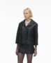 MARC JACOBS The Leather Lady Jacket in Black, Size Large